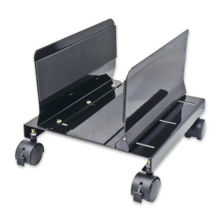 Skilledpower All Metal Heavy Duty CPU Stand-Roller Tall Walls Castors - Black SK8368